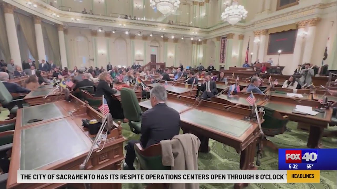 California state lawmakers in session during the 2026 legislative session representing the government proceedings covered by California Channel